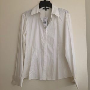 lafayette button-down blouse